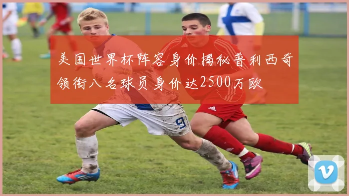 美国世界杯阵容身价揭秘普利西奇领衔八名球员身价达2500万欧